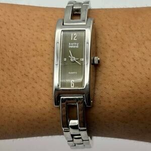 Silver & Green Kathy Ireland Watch